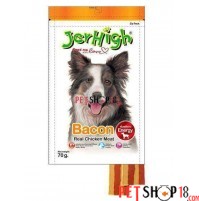 Jerhigh Dog Treats Bacon 70 Gm